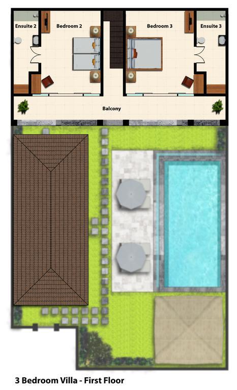 Villa Echo Beach 庫塔 外观 照片